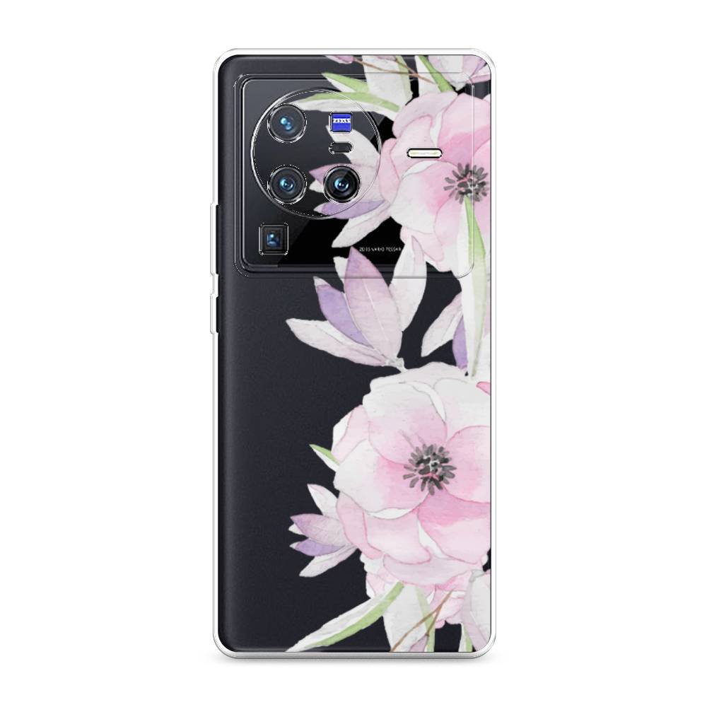 

Чехол Awog на Vivo X80 Pro "Нежные анемоны", Разноцветный, 266650-8