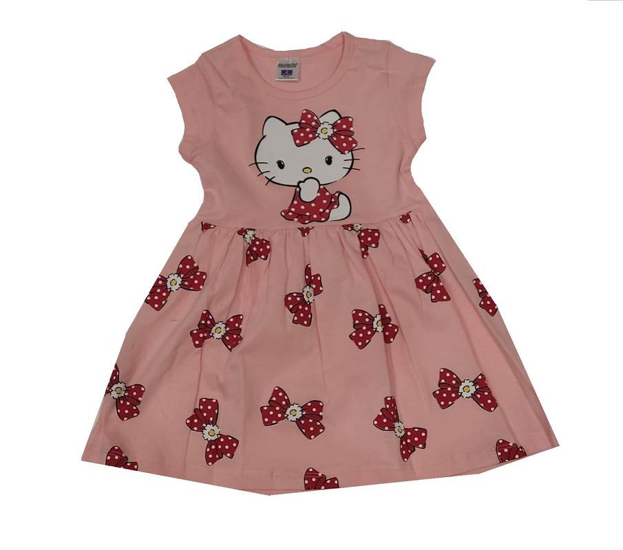 Платье детское BluBos 8588, розовый, 104