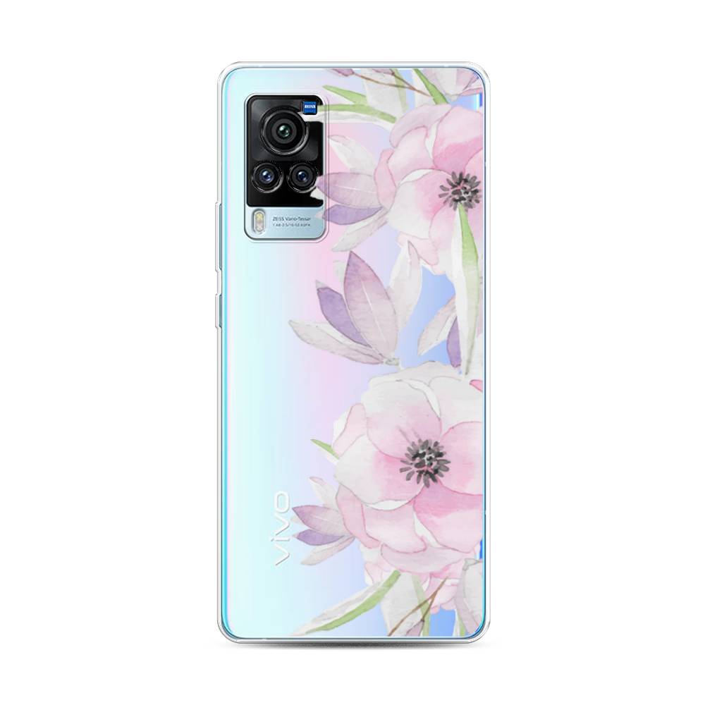 

Чехол Awog на Vivo X60 Pro "Нежные анемоны", Разноцветный, 263850-8