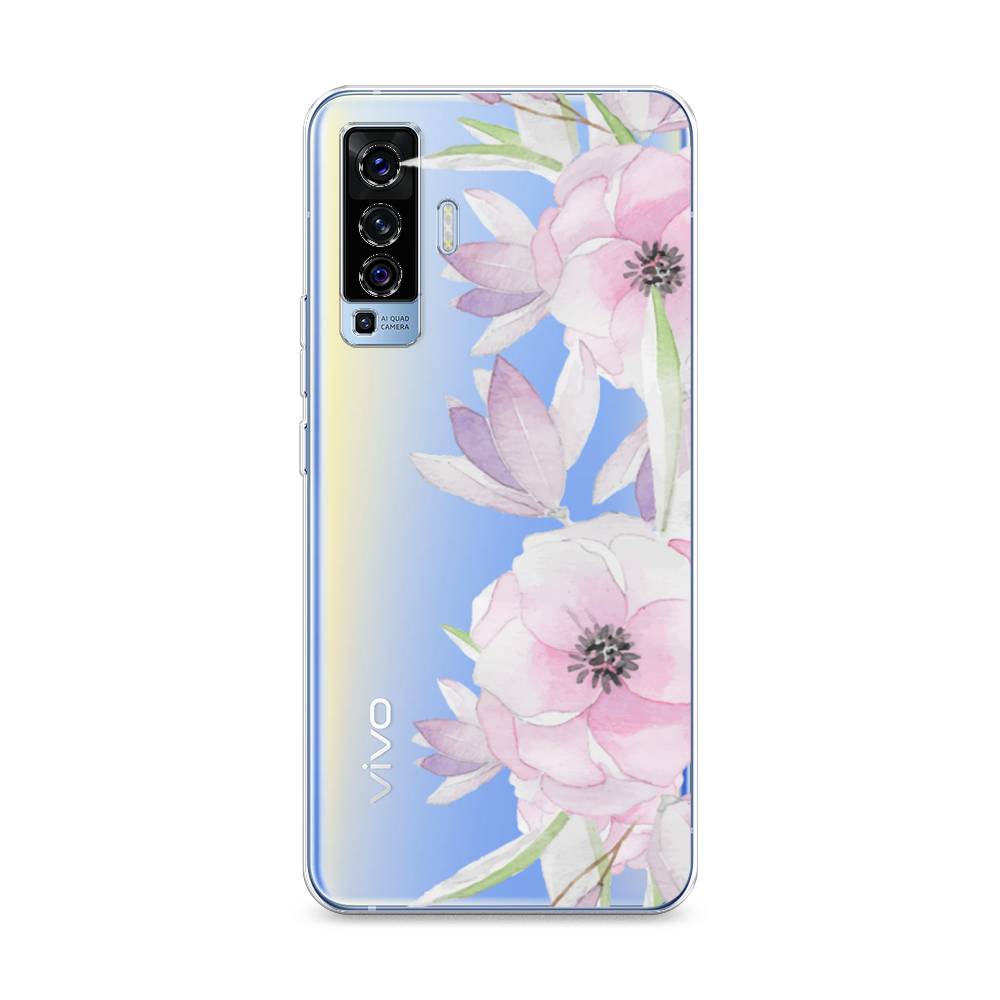 

Чехол Awog на Vivo X50 "Нежные анемоны", Разноцветный, 262250-8