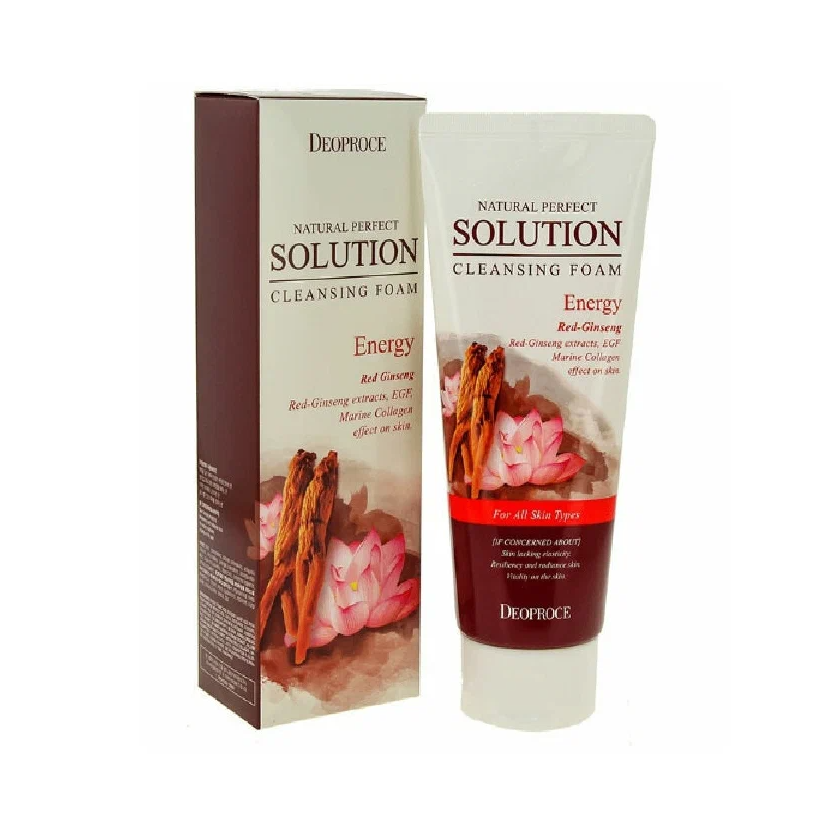 

Пенка для умывания лица Deoproce Foam Natural 170 гр, 8809567922327