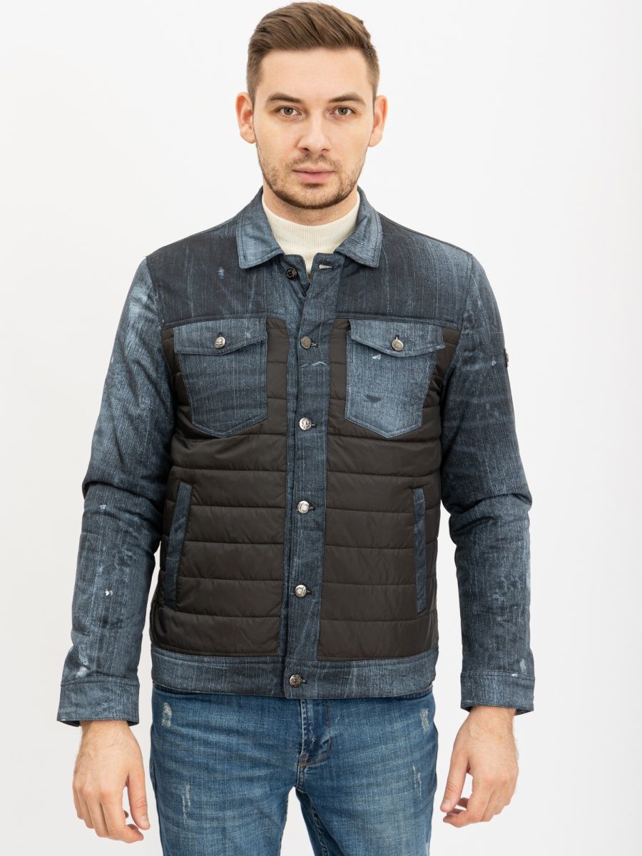 Куртка мужская RM Shopping W81 синяя 50 RU