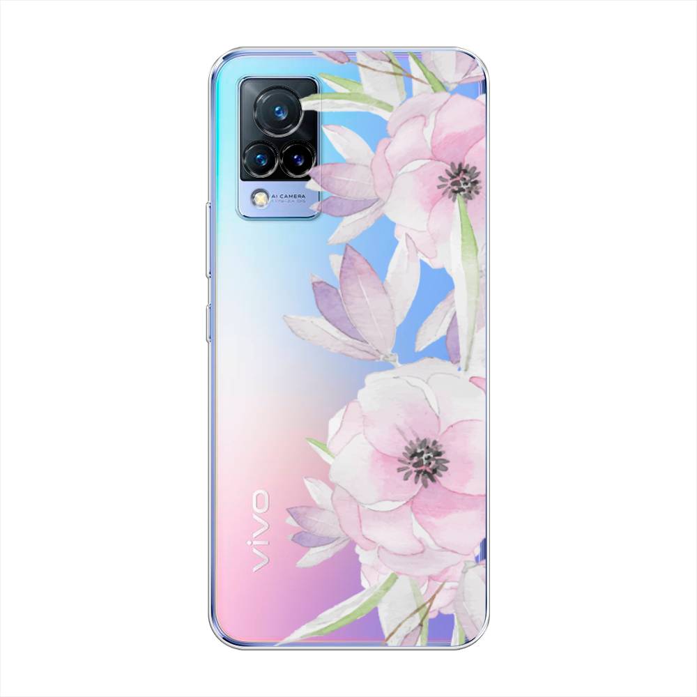 

Чехол Awog на Vivo V21 "Нежные анемоны", Разноцветный, 264350-8