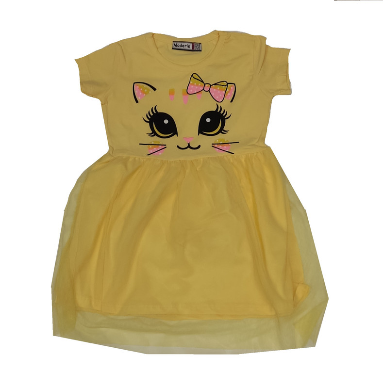 Платье детское Moderin 6678, желтый, 116