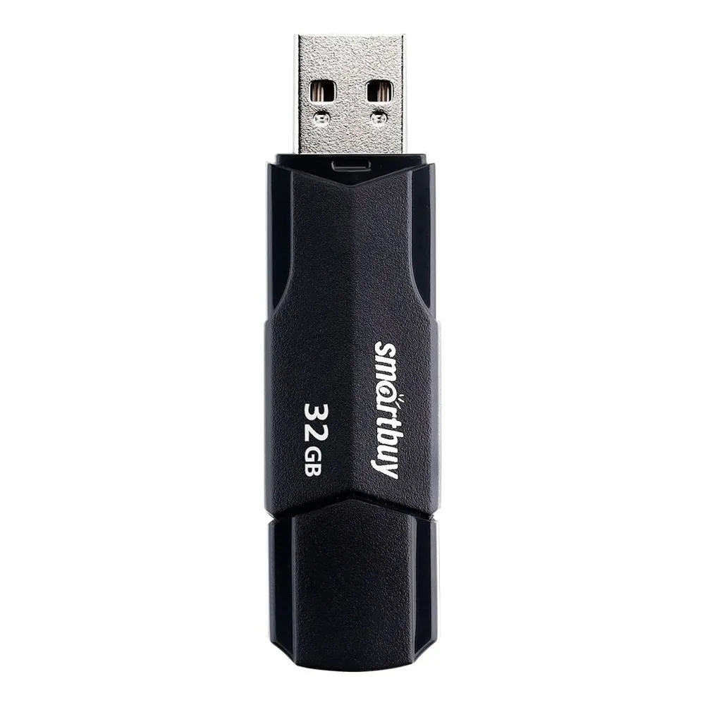 

Флешка SmartBuy Clue 32 ГБ черный (SB32GBCLU-K3) набор из 2 шт, Clue