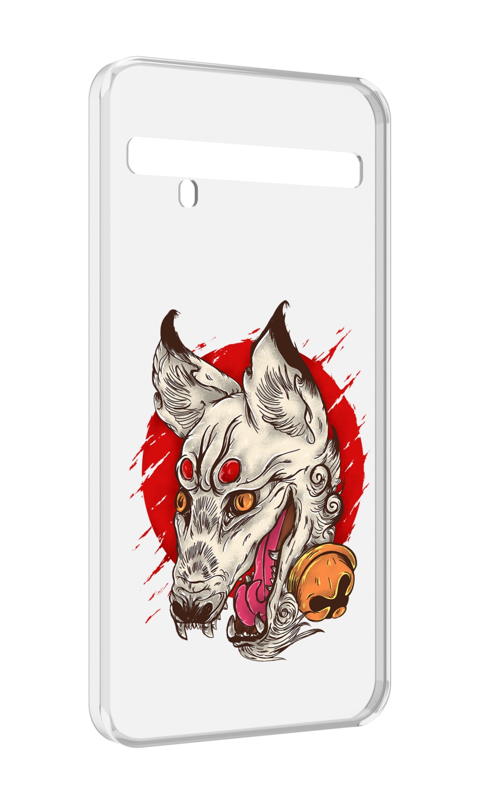 

Чехол MyPads страшная собака для TCL 10 Pro / TCL 10 + Plus, Прозрачный, Tocco
