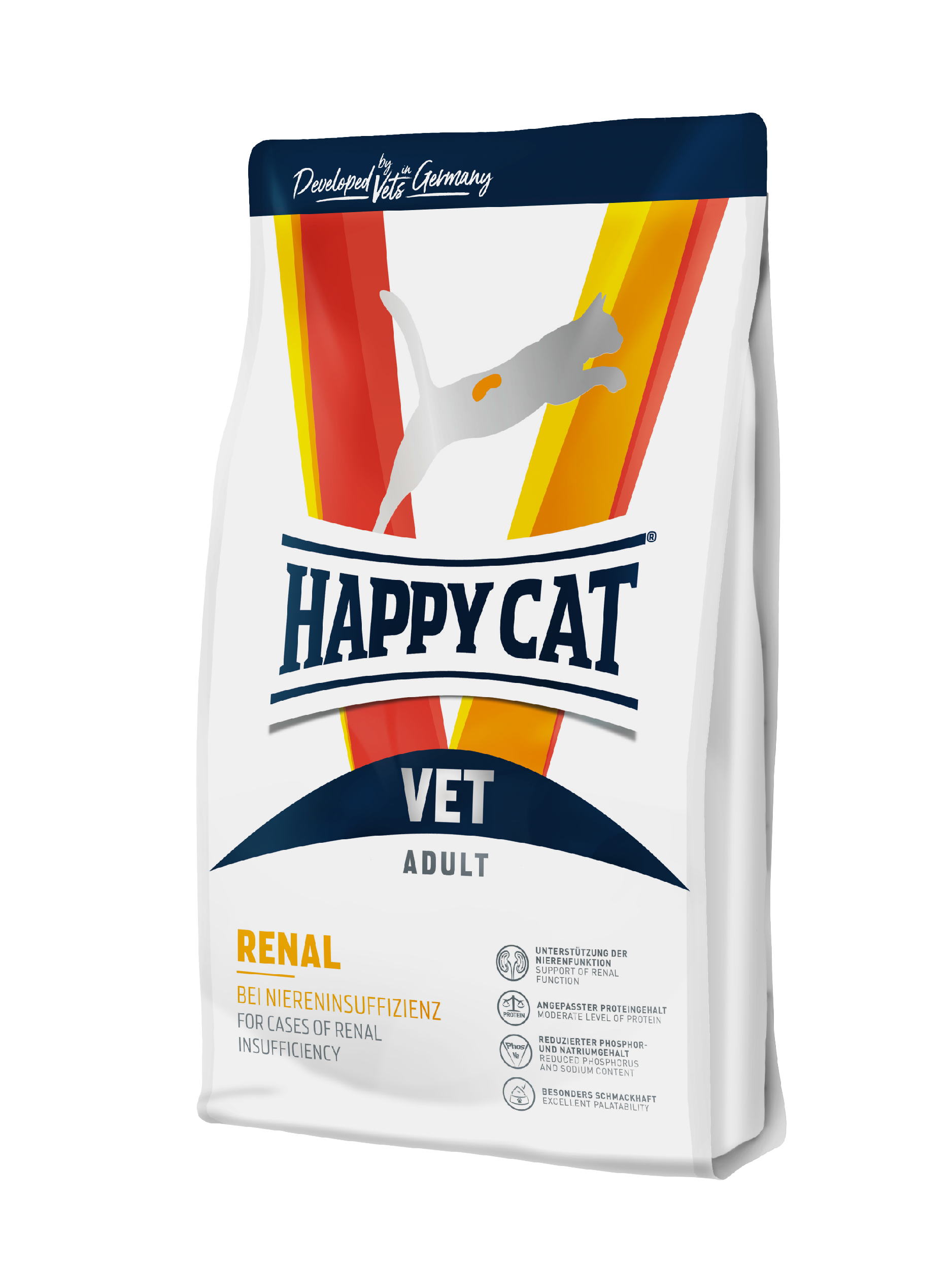 фото Сухой корм для кошек happy cat vet renal, для поддержания работы почек, 1 кг