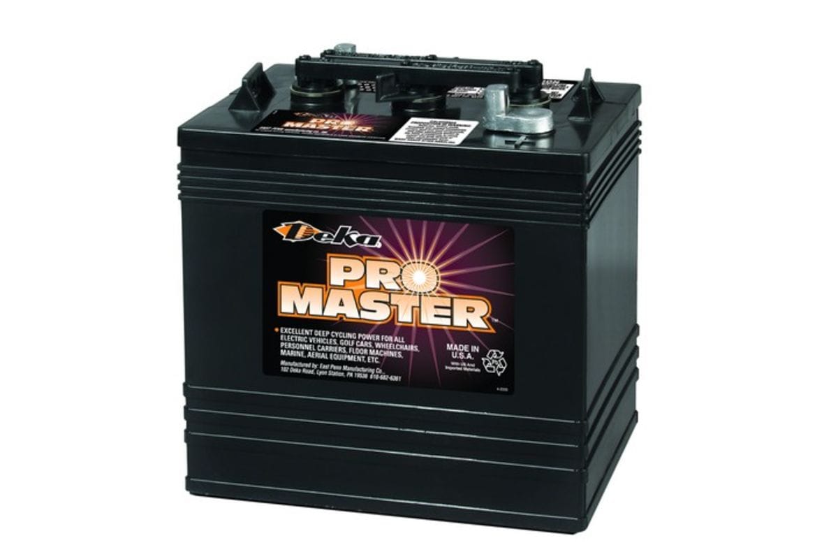 

Аккумулятор DEKA GC25 6V 235A (260х181х276)
