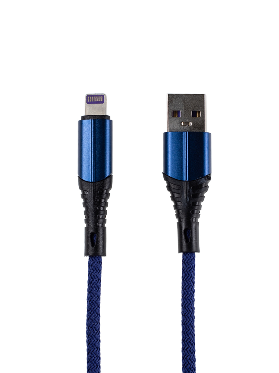 фото Кабель lightning - usb zibelino zdcm-apl 1 м синий