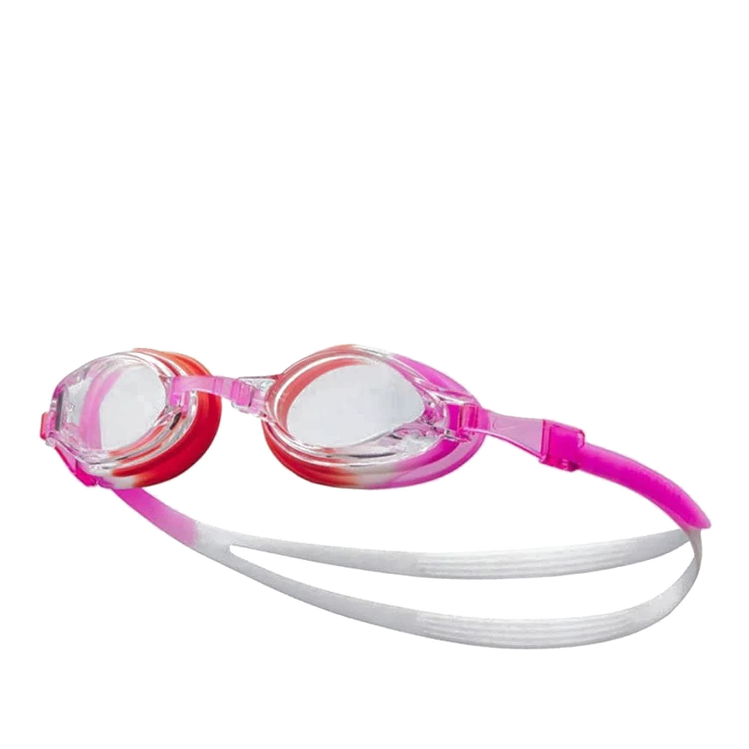 Очки Для Плавания Nike Chrome Junior белый / розовый