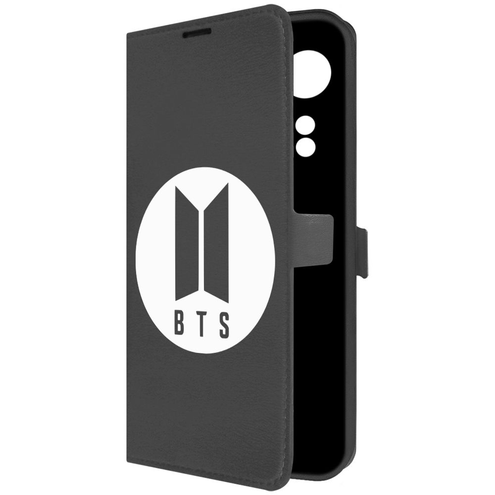 

Чехол-книжка Krutoff Eco Book для Oppo A58 4G BTS (БТС) (черный)