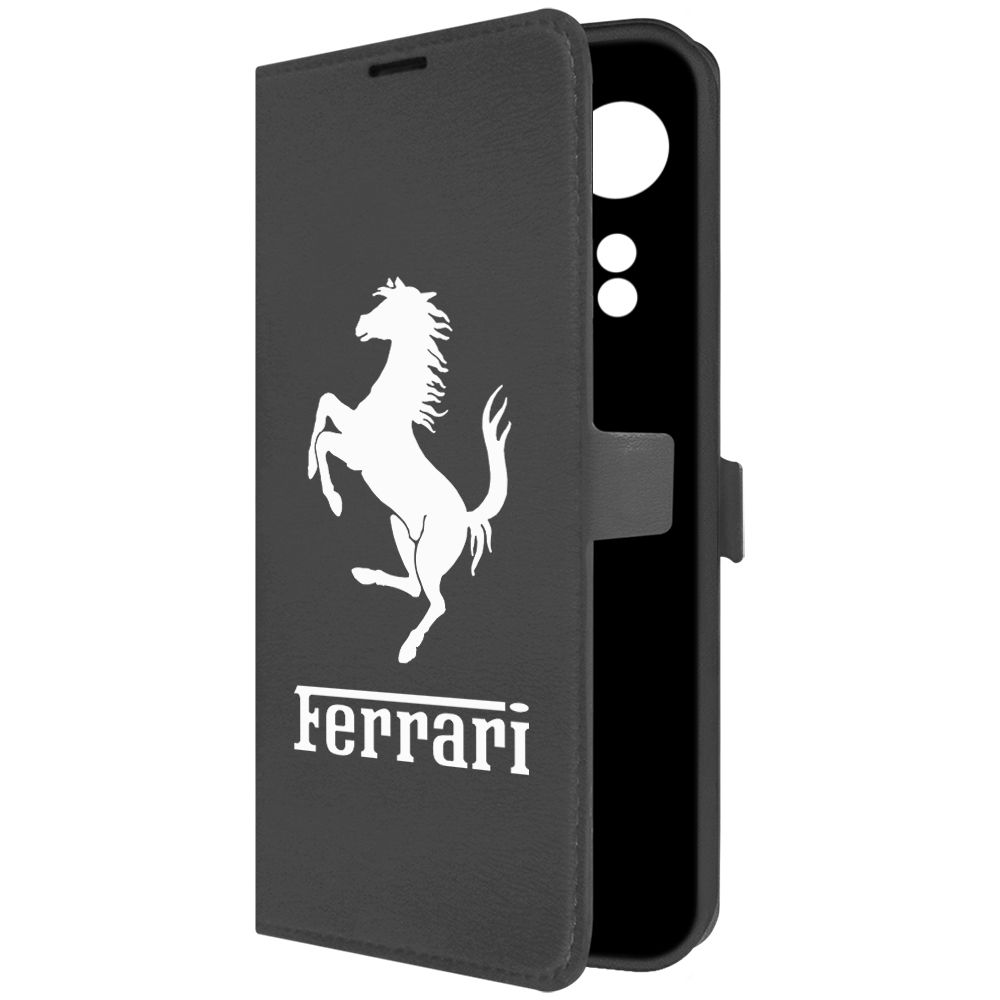 

Чехол-книжка Krutoff Eco Book для Oppo A58 4G Ferrari черный