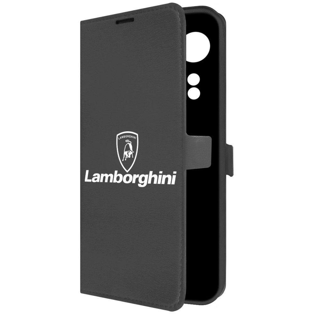

Чехол-книжка Krutoff Eco Book для Oppo A58 4G Lamborghini черный