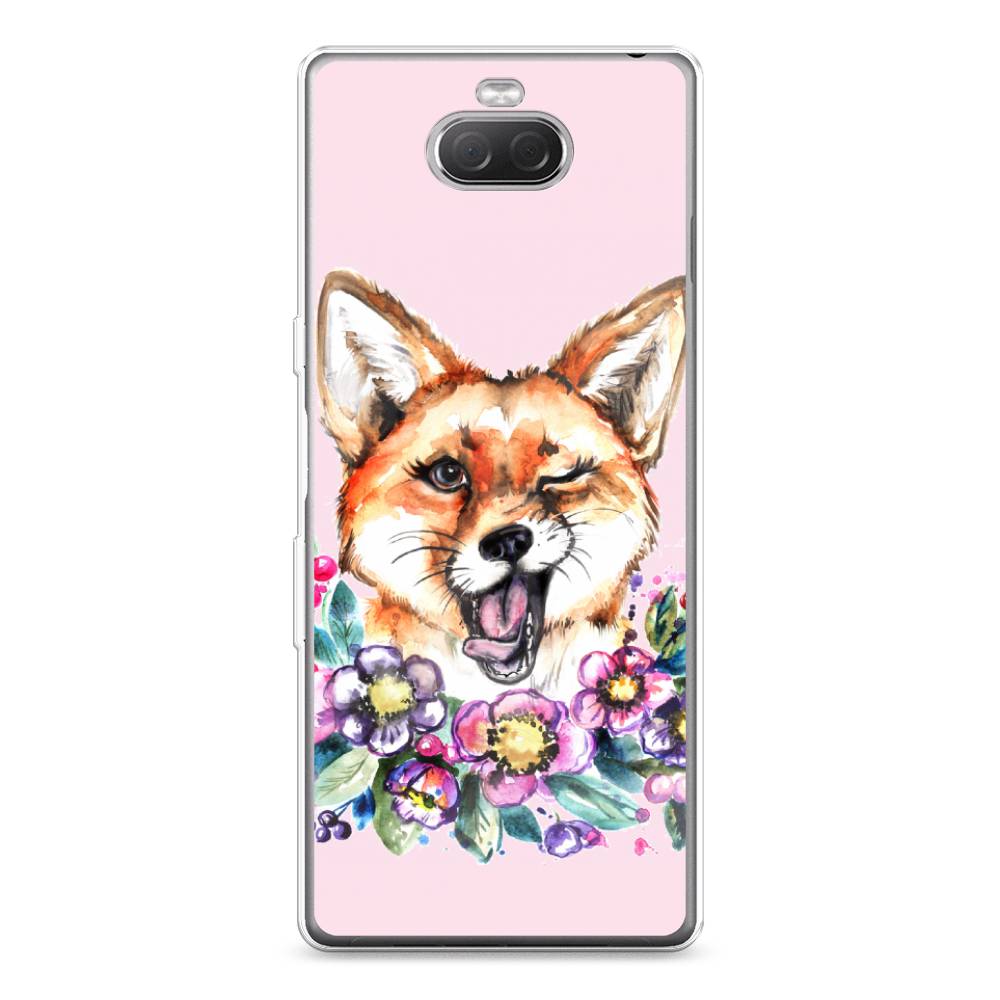 

Силиконовый чехол "Подмигивающая лиса" на Sony Xperia XA3 Ulta, 53950-10
