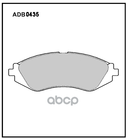 

Колодки CHEVROLET Lacetti Aveo T200 Evanda Rezzo DEAWOO Gentra Esp ALLIED NIPPON ADB0435