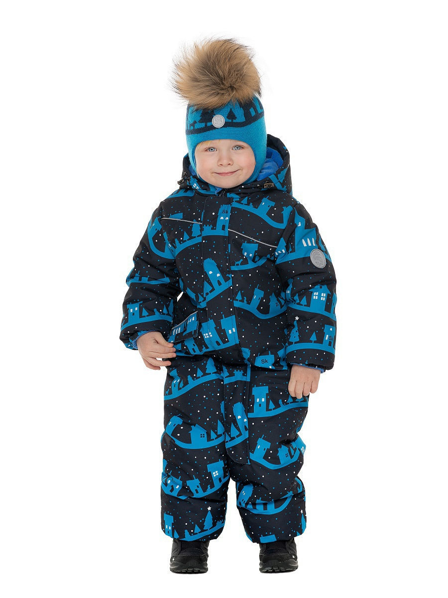 

Комбинезон детский Stella Kids М-556/2, чёрный, 98, Черный, М-556/2