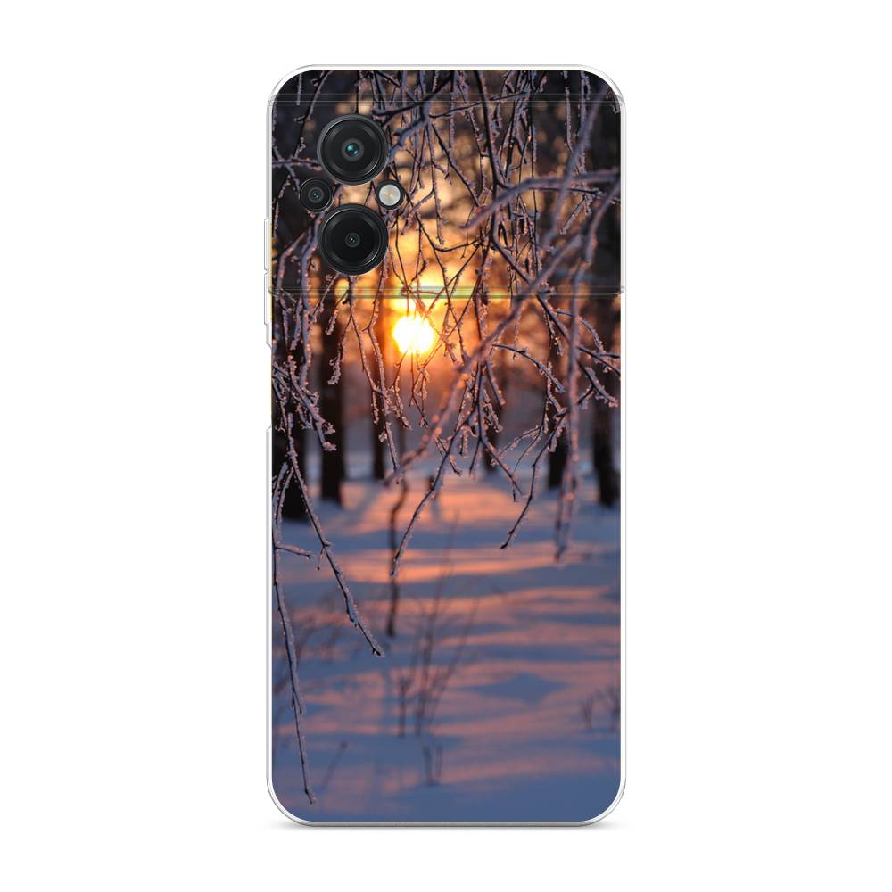 

Чехол на Xiaomi Poco M5 "Зима 7", Оранжевый;розовый;черный, 316450-2