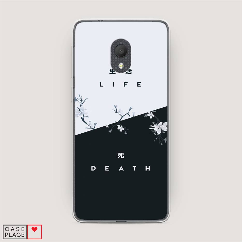 

Чехол Awog на Alcatel 1C 5003D (2019) / Алкатель 1C 5003D (2019) "Life and death", 170650-7