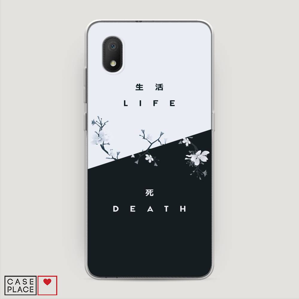 

Чехол Awog на Alcatel 1B (2020) 5002D / Алкатель 1B (2020) 5002D "Life and death", 171150-7