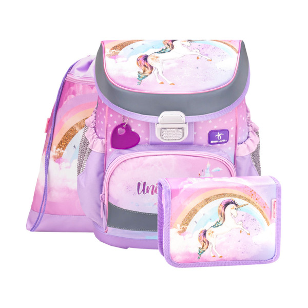 

Ранец Belmil Mini-Fit Unicorn с наполнением, Фиолетовый, Mini-Fit