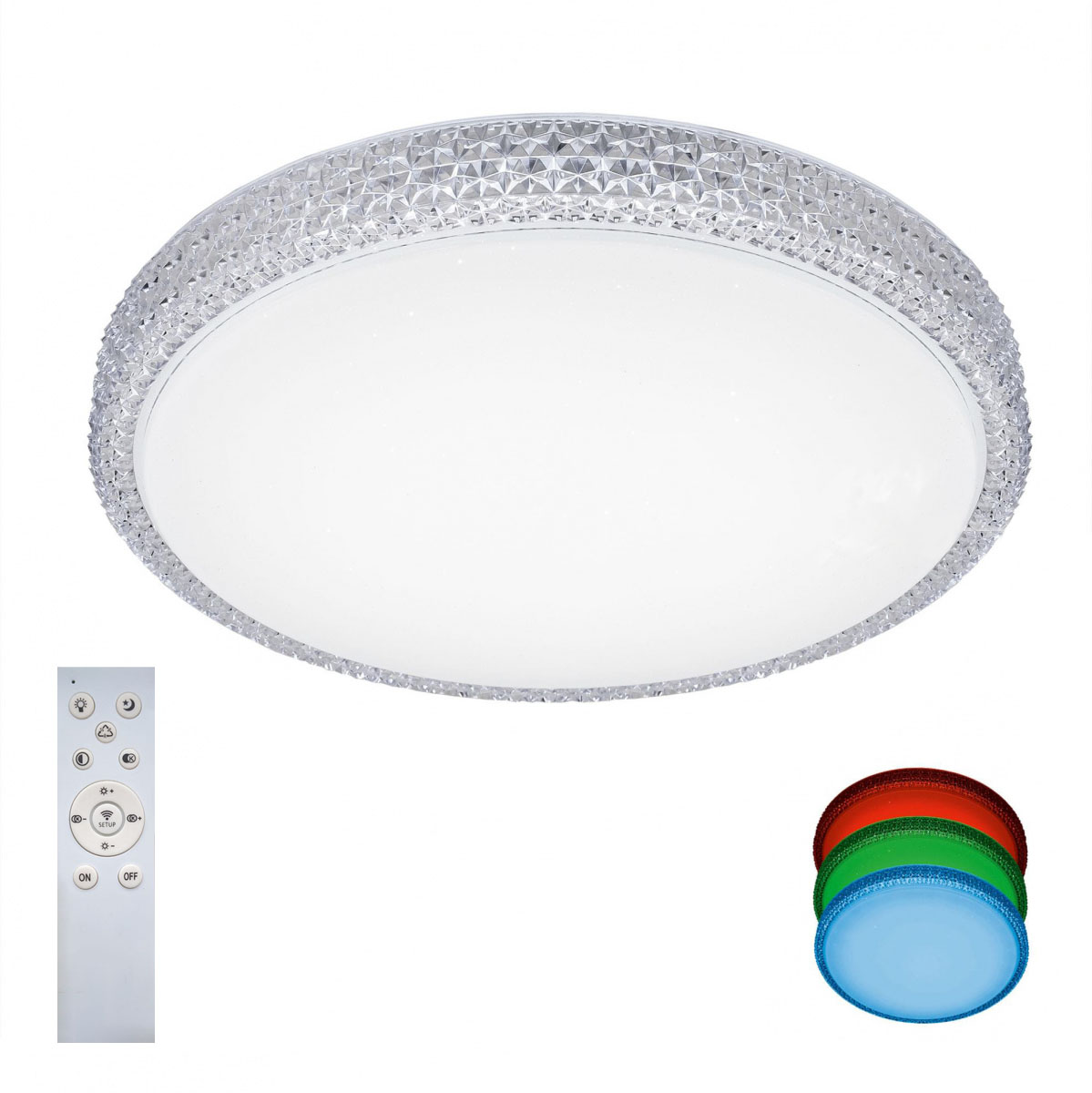 

Люстра потолочная светодиодная Studio Led SL909 RGB White, SL909 RGB White