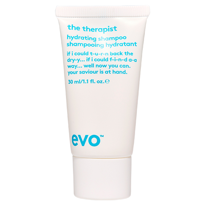 Увлажняющий шампунь Evo the therapist hydrating shampoo travel терапевт мини-формат 30 мл