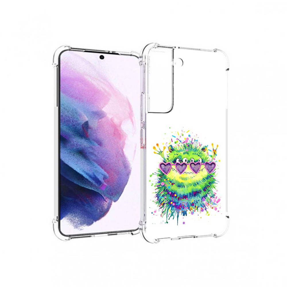 

Чехол MyPads Tocco для Samsung Galaxy S22 Пушистый персонаж (PT194926.508.142), Прозрачный, Tocco