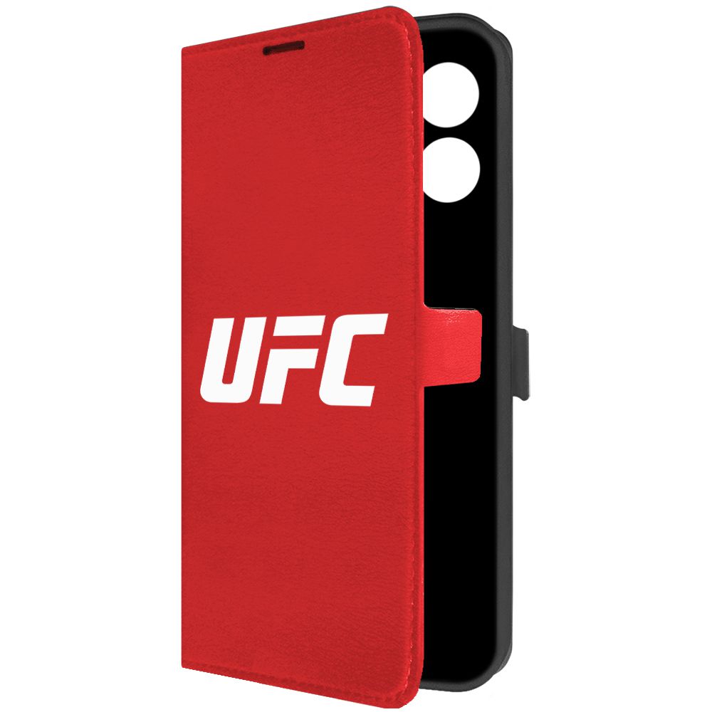

Чехол-книжка Krutoff Eco Book для Oppo A38 4G UFC красный