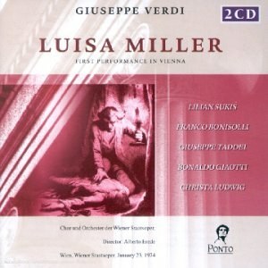 VERDI Luisa Miller - Bonaldo Giaotti Franco Bonisolli Christa Ludwig Giuseppe Taddei 5699₽