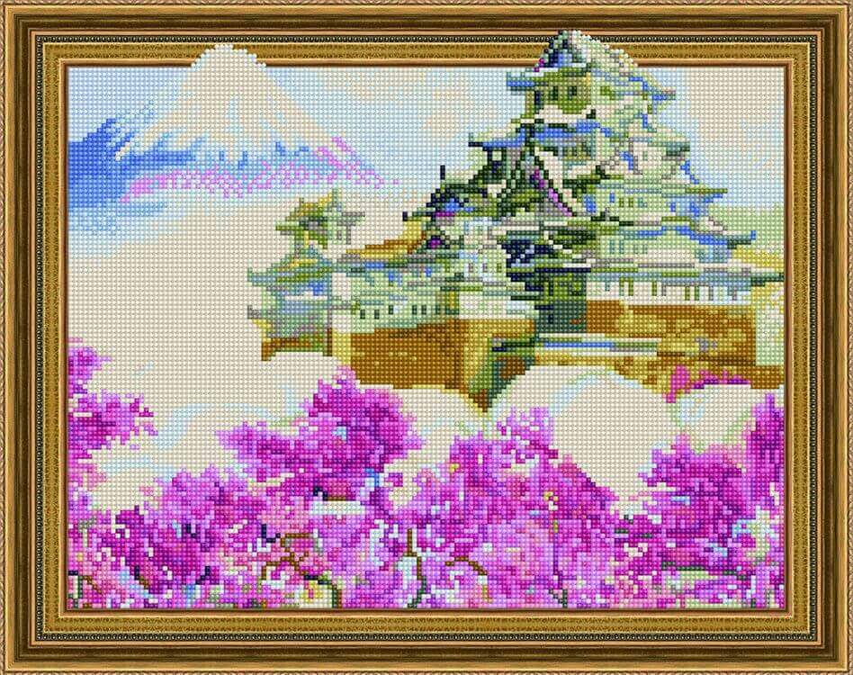 

Алмазная вышивка Painting Diamond Замок Химедзи TSGJ1267
