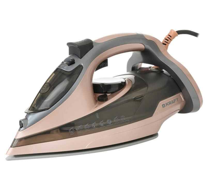 

Утюг MAXTRONIC MAX-188 черный/розовое золото, MAX-188