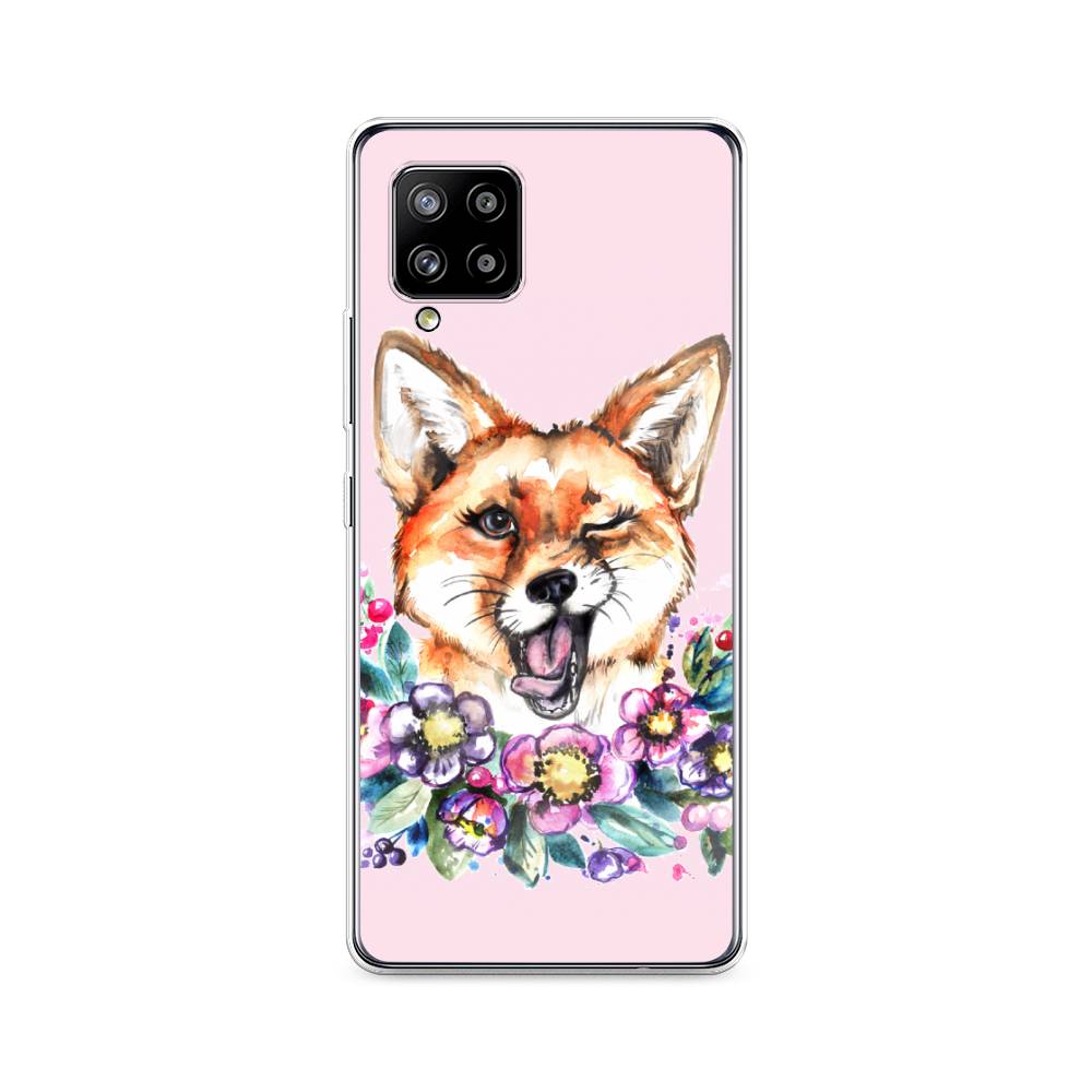 

Чехол Awog на Samsung Galaxy A42 / Самсунг A42 "Подмигивающая лиса", Разноцветный, 2101750-10