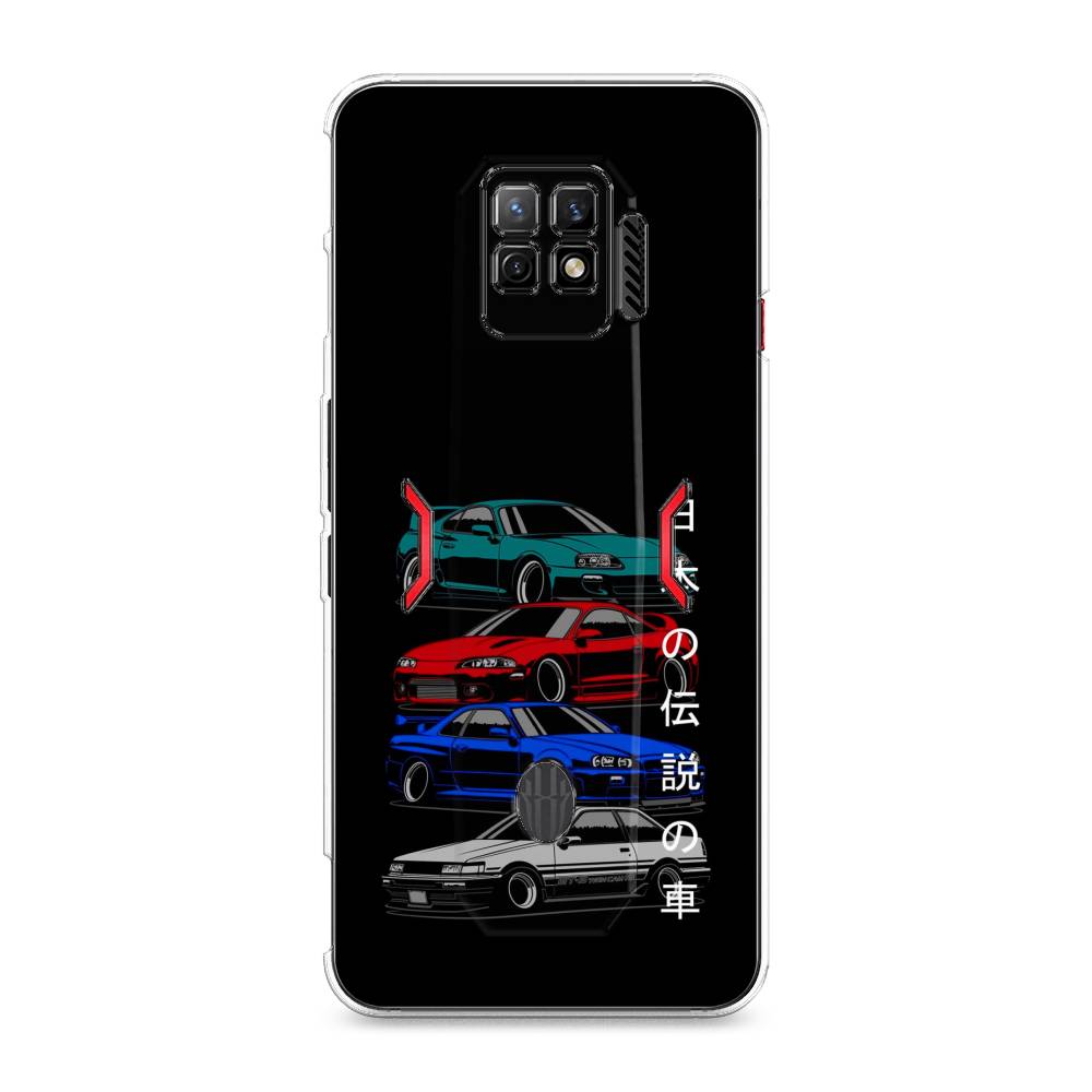 

Чехол Awog на ZTE Nubia Red Magic 7 Pro / ЗТЕ Нубиа Ред Мэджик 7 Pro "JDM Legend cars", Разноцветный, 136050-5