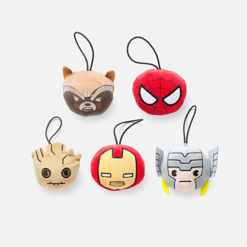 

Игрушка плюшевая Disney Marvel мягконабивная, с петелькой, супергерои, 1 шт., Разноцветный