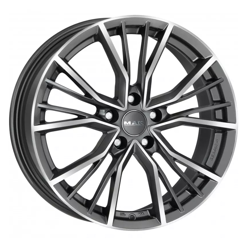

Колесный диск MAK, Union 10x22/5x112ET26 66.45 GunmetalMirrorFace