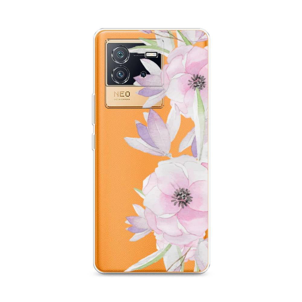 

Чехол Awog на Vivo iQOO Neo6 "Нежные анемоны", Разноцветный, 266850-8
