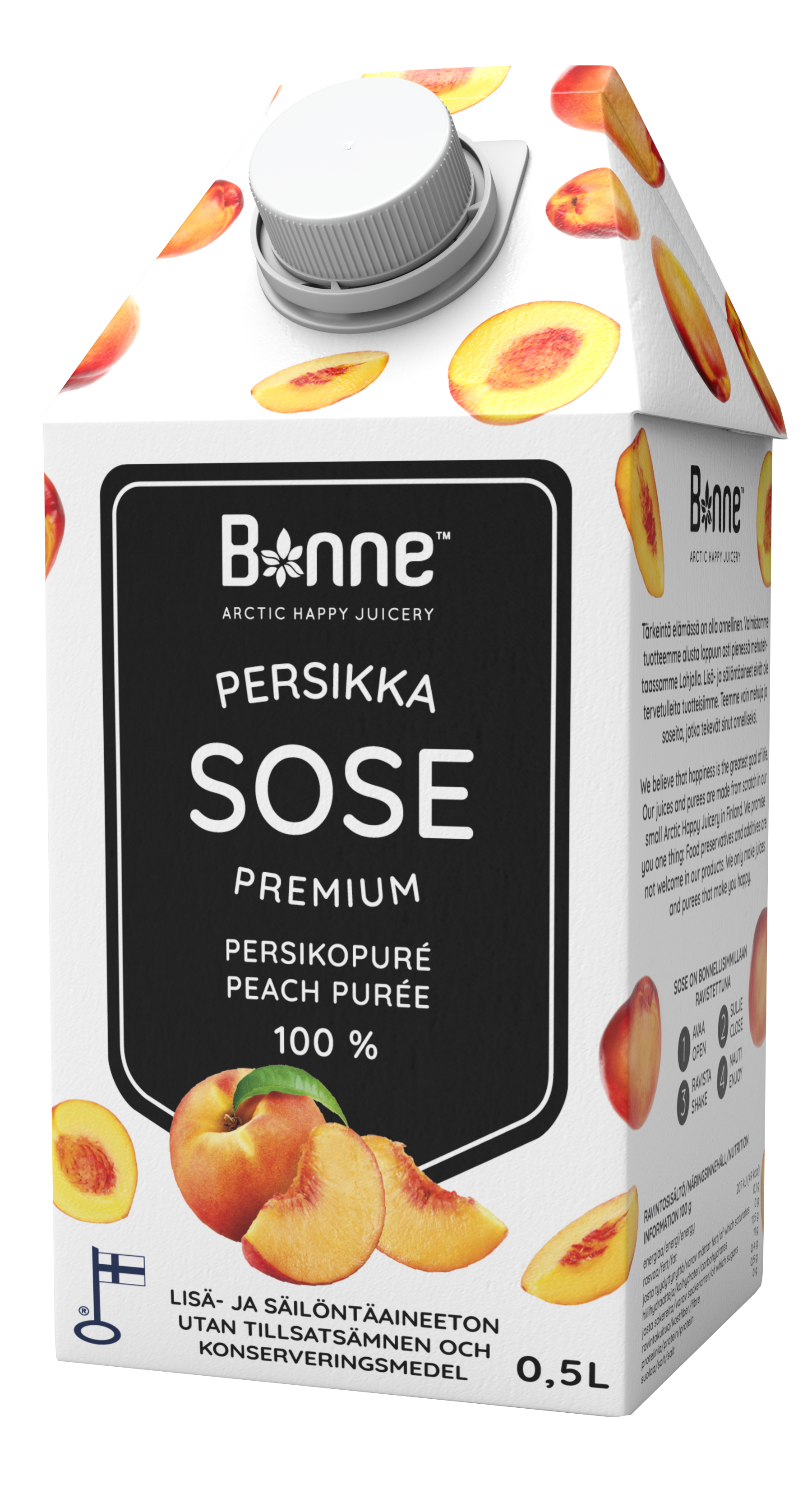 

Персиковое пюре Bonne 500 мл