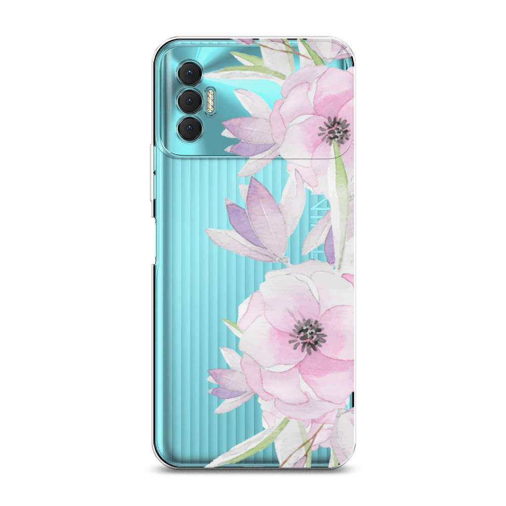 

Чехол Awog на Tecno Spark 8P "Нежные анемоны", Разноцветный, 301450-8