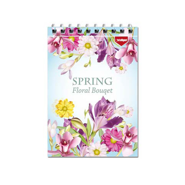 

Блокнот А6, 40 листов, Spring floral bouget