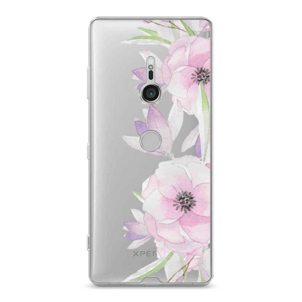 

Чехол Awog на Sony Xperia XZ3 "Нежные анемоны", Разноцветный, 53650-8