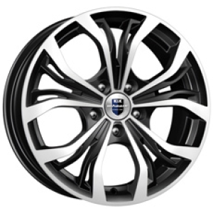 

Колесный диск R17 5x108 7J ET45 D60,1 K&K Аламида-оригинал Алмаз черный, Аламида