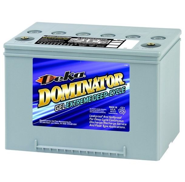 

Аккумулятор DEKA 8G34R 12V 63A (260х169х178)
