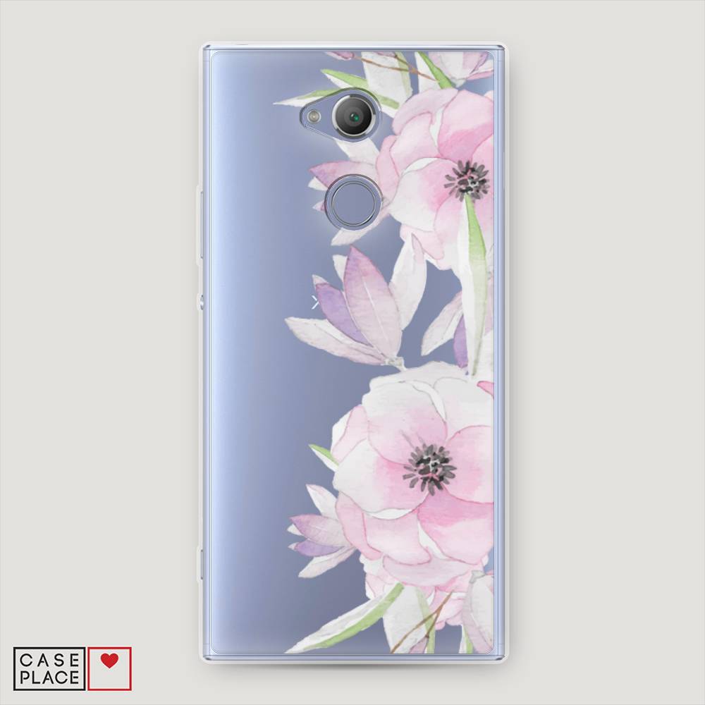

Чехол Awog на Sony Xperia XA2 Ultra "Нежные анемоны", Разноцветный, 53250-8