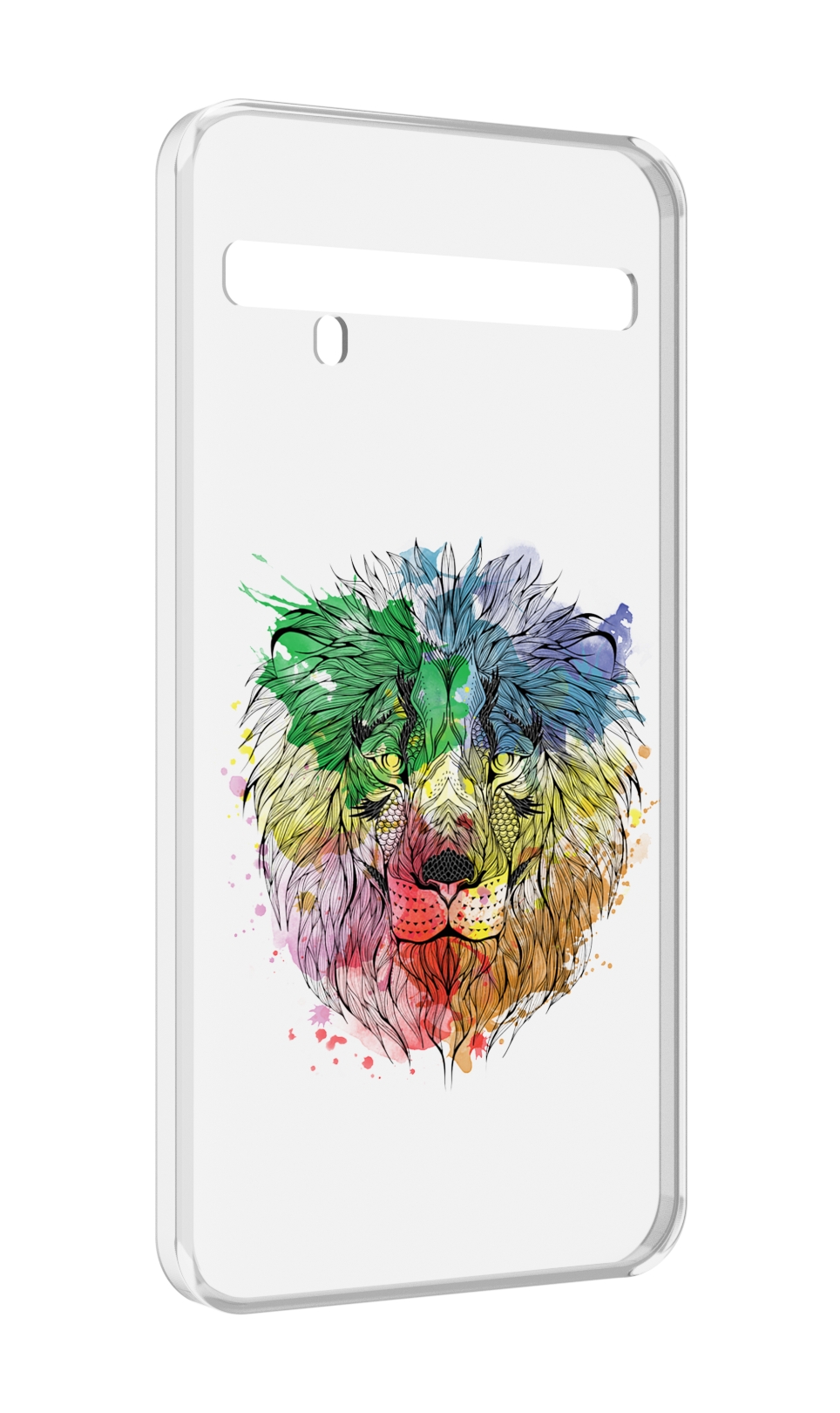 

Чехол MyPads разноцветный гордый лев для TCL 10 Pro / TCL 10 + Plus, Прозрачный, Tocco