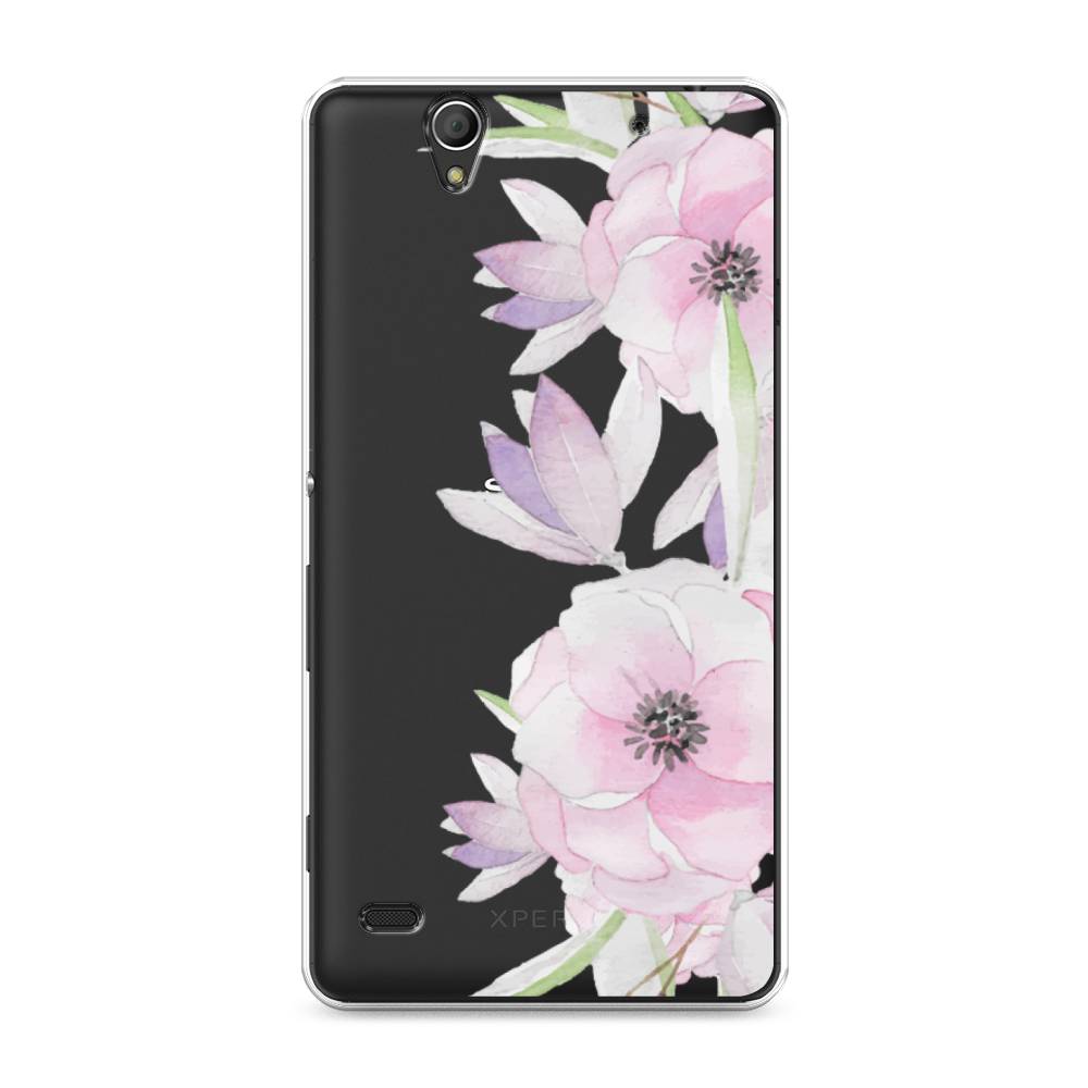 

Чехол Awog на Sony Xperia C4 "Нежные анемоны", Разноцветный, 52650-8