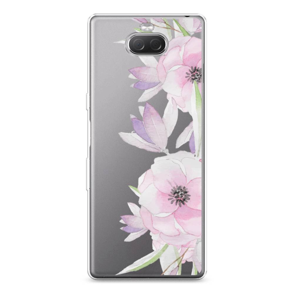 

Силиконовый чехол "Нежные анемоны" на Sony Xperia 10 Plus, 54150-8