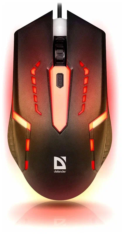 

Проводная мышь DEFENDER Flash MB-600L черный (513105) набор из 2 шт, Flash MB-600L