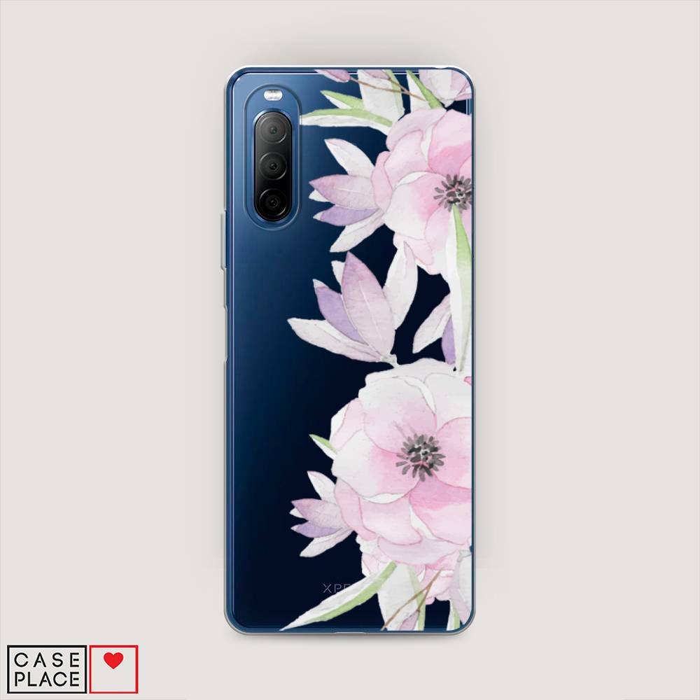 

Чехол Awog на Sony Xperia 10 II "Нежные анемоны", Разноцветный, 54650-8