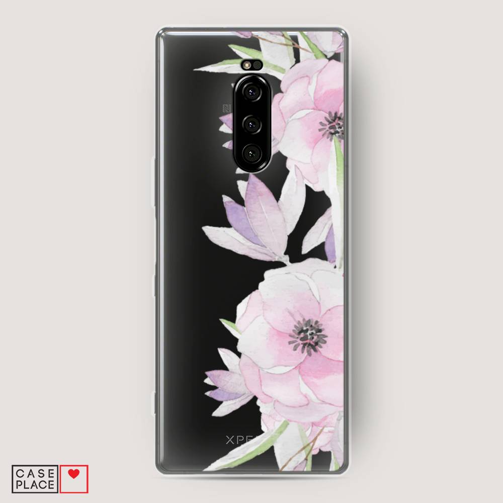 

Чехол Awog на Sony Xperia 1/XZ4 "Нежные анемоны", Разноцветный, 54250-8