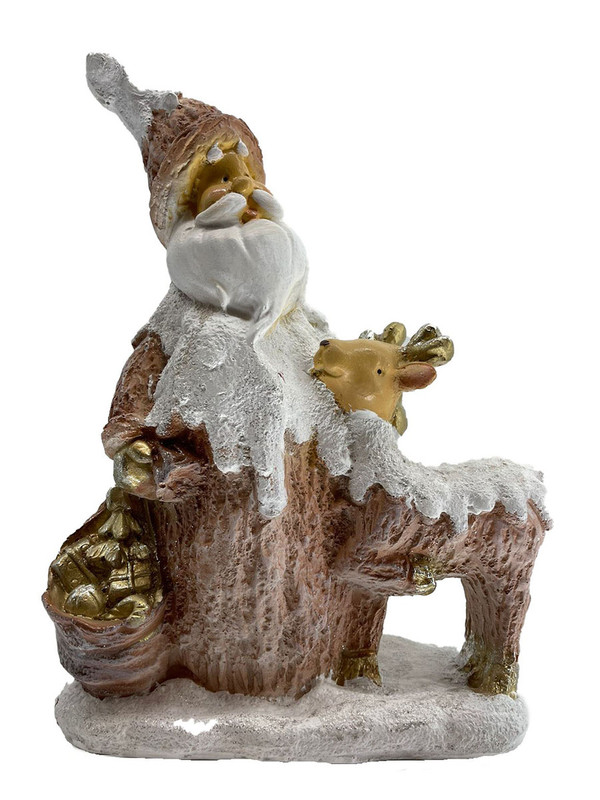 

Новогодняя фигурка PositiveNew Дед мороз с оленем